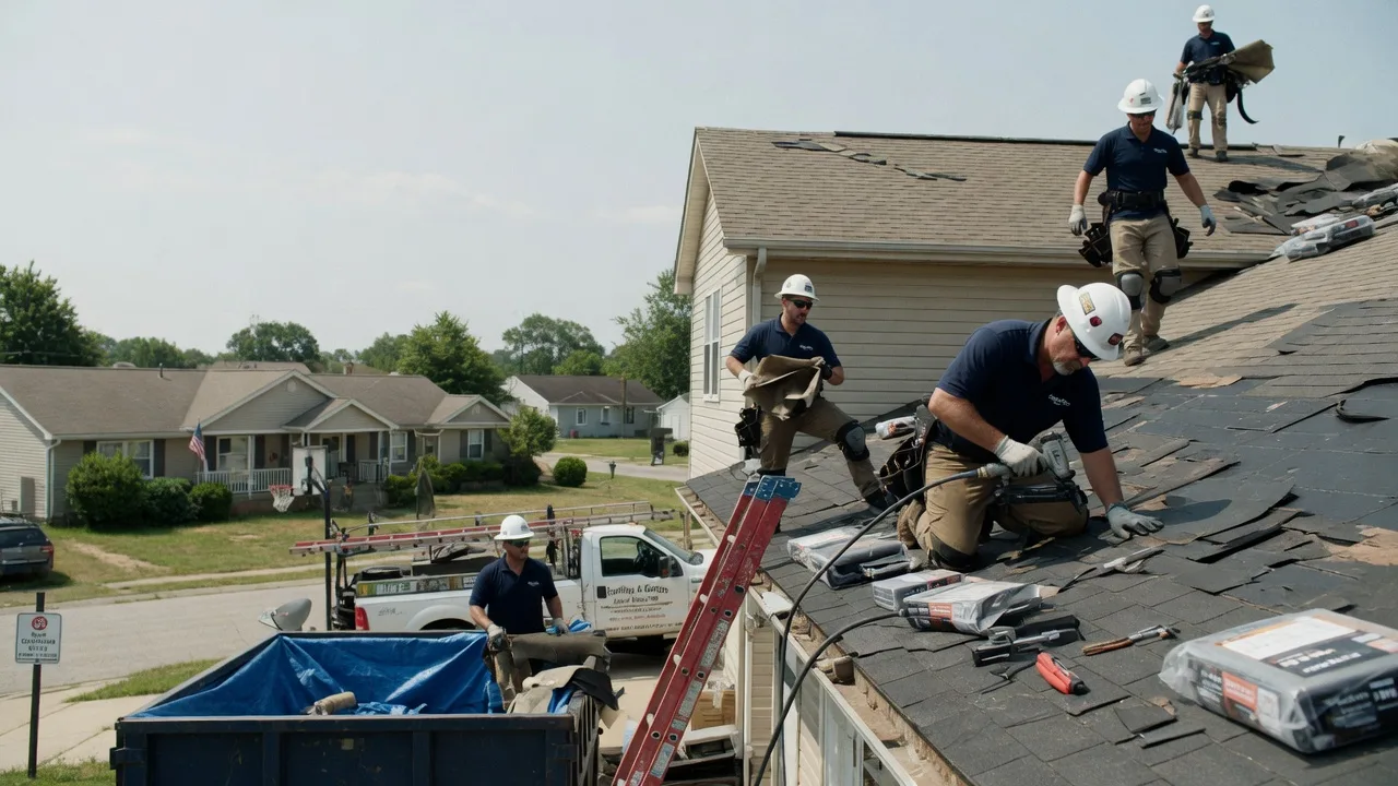 Roof Replacement in Pentress, WV near me